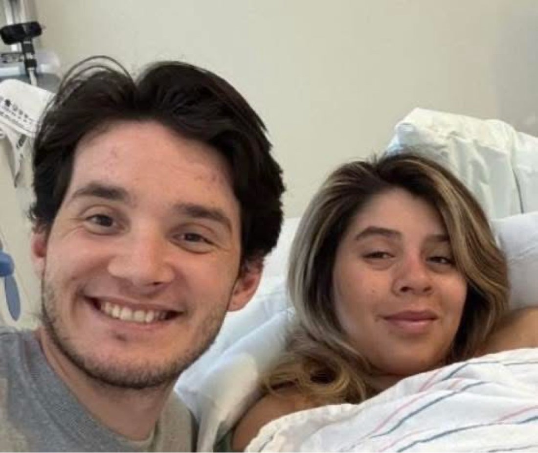 A close photo of Valeria Hacket and Joshua Hacket together